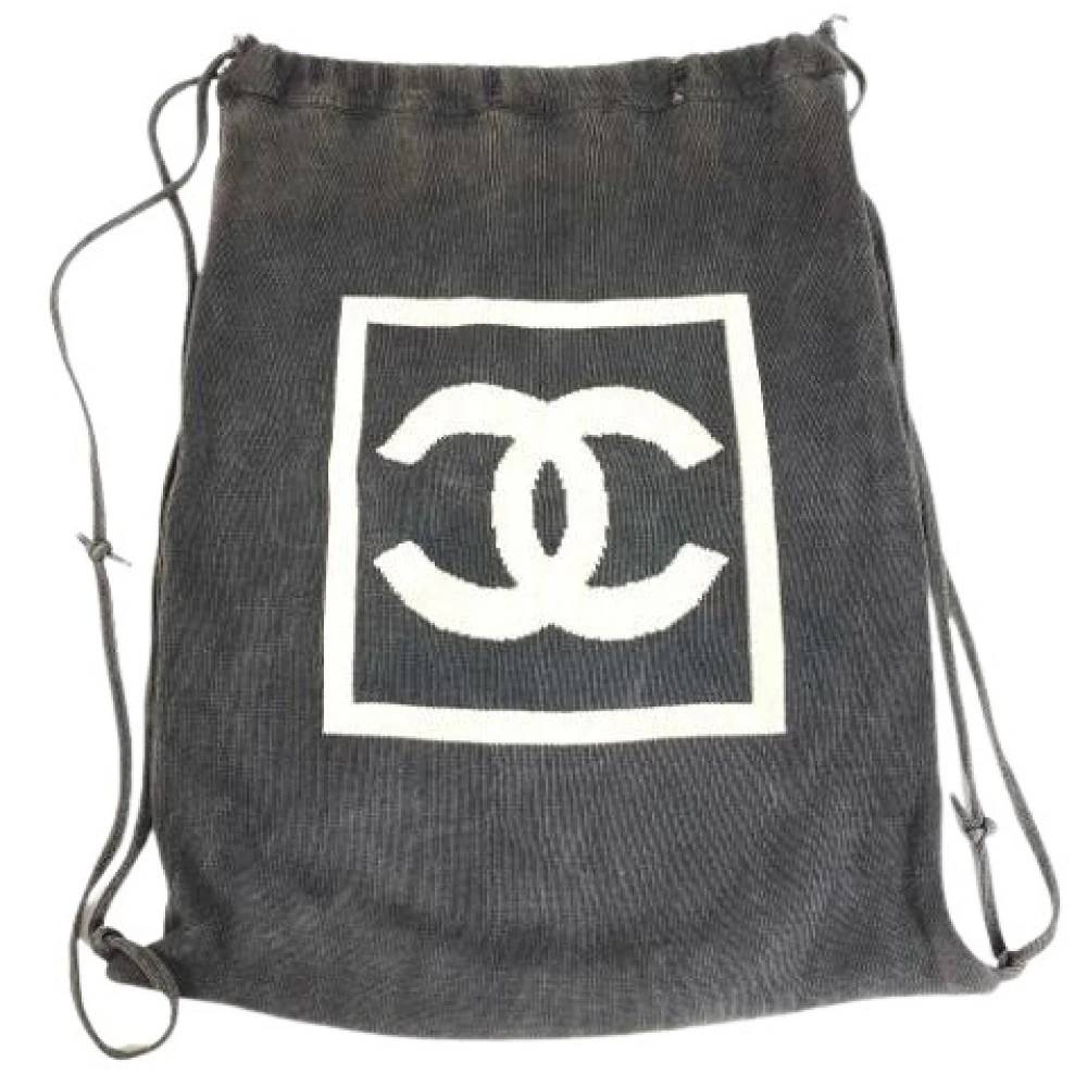 Chanel Vintage - Pre-owned Vintage Backpack Vintage - unisex - ONE Size - Bomull