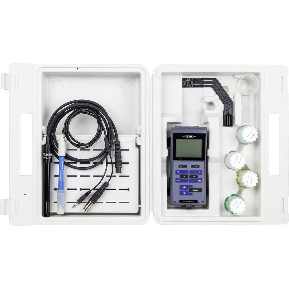 WTW pH/Cond 3320 SET 2 Handmätare för multiparameter mV, pH-värde, Ledarkapacitet, TDS, Temperatur, Motstånd