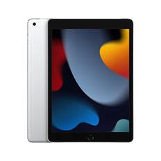 2021 Apple iPad (10,2-zoll, Wi-Fi + Zellular, 64GB) Silber (Generalüberholt)