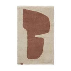 Lay Washable Mat - Parchment/Rust