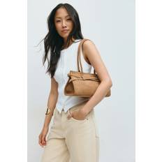 Gina Tricot-Buckel shoulder bag-Axelremsväskor-Beige-ONESIZE-Dam