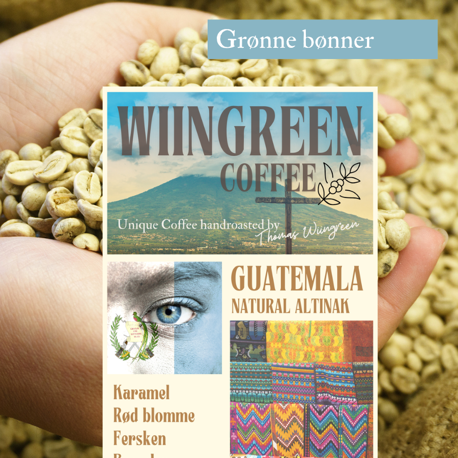 Guatemala Alnitak ANE Grønne bønner 1000 gr.