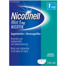 Nicotinell Mint Sugetablet 1 mg 144 stk