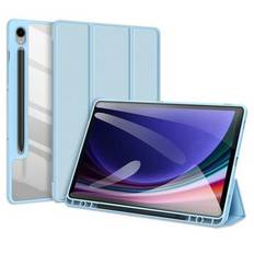 Samsung Galaxy Tab S10 FE/S9 FE Dux Ducis Toby Tri-Fold Smart Folio Cover (Open Box - Bulk Tilfredsstillelse) - Babyblå