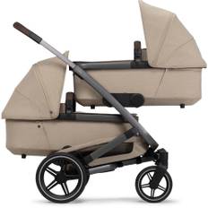 Joolz Geo3 Twin Pram Sandy Taupe