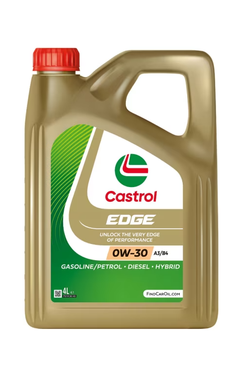 Castrol Edge 0W-30 A3/B4 Ti 1L Castrol - Motorolja - VW - Volvo - Audi - Mercedes - Skoda - Renault - Kia - BMW