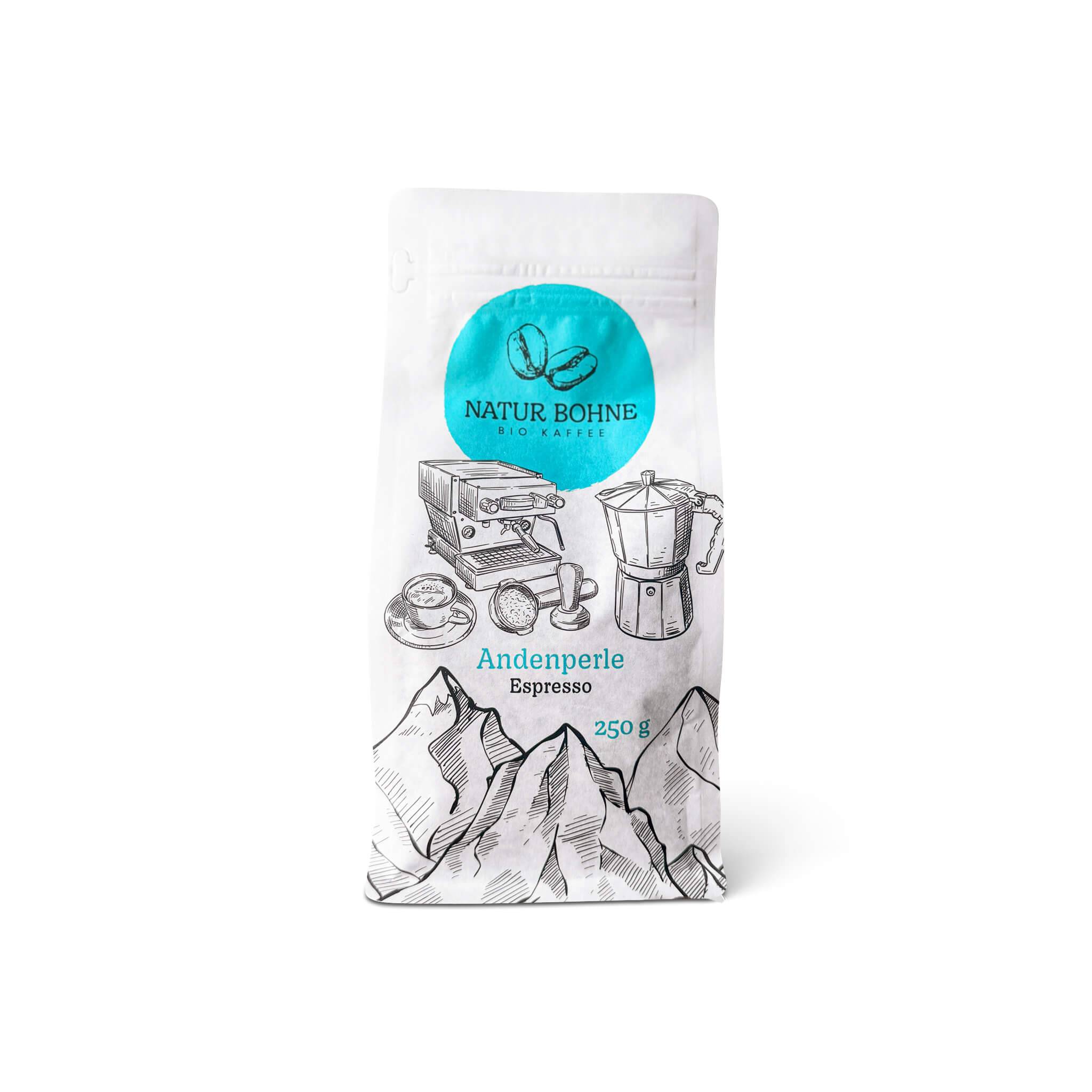Ekologisk Espresso Andean Pearl kaffebönor