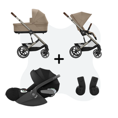 Cybex Balios S Lux 3in1 Travelsystem Almond Beige - Cloud T