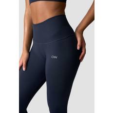 Ribbed Define Seamless Pocket Tights Navy