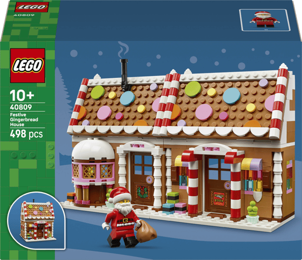 LEGO Julpepparkakshus 498 delar (40809)