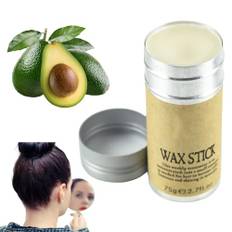 Hårvaxpinne, vaxpinne för hår, vaxstav för hår, hårfinishing Cream stick för styling, fuktgivande vax för kvinnor och män 1 styck