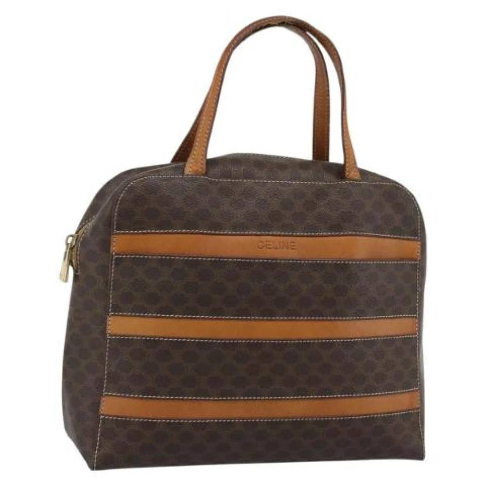 Celine Vintage - Pre-owned Macadam Canvas Hand Bag Vintage - Dam - ONE Size - Läder