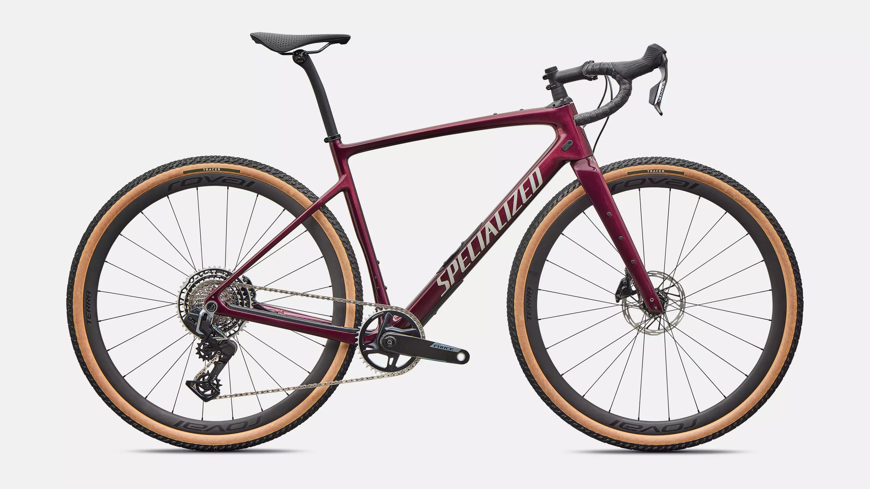 Specialized - Diverge 4 Pro - - Metallic - 56 cm - Bordeaux