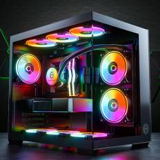GameMachines Cube - Gaming PC - Intel Core i7 12700KF - NVIDIA GeForce RTX 5060 Ti - Wasserkühlung - 1000GB M.2 SSD - 32GB RGB DDR4 - WLAN - Windows 11 Pro