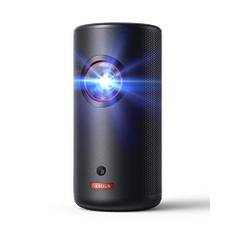 Nebula Anker Capsule 3 Laser 1080p, Smart, WLAN, Mini Beamer, Black, Portable Beamer, Dolby Digital, Laser Projektor, Autofokus, 120-Zoll Bild, 2,5 Stunden Wiedergabe (Generalüberholt)