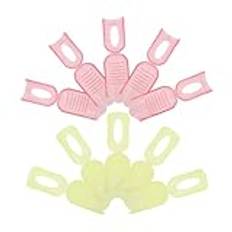NULYLU 10 St Manikyr Och Nagelborttagningsverktyg Dip Polish Remover Wrap Tool Dip Powder Nagel Remover Wrap Tool Gel Nagel Remover Wrap Tool Nagelklämma För Gel Naglar Plast Akryl