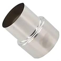Ett måste ha skorstensadapter i rostfritt stål för att ansluta dina spisrör effektivt (Ø60 mm/Ø50 mm)