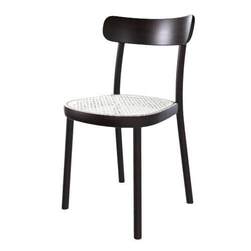 La Zitta Spisebordsstol Rattan/Kaffe.