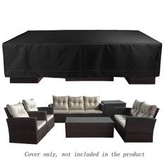TEMU Outdoor Square 210d Oxford Cloth Sofa Cover For Garden Table And Chair Covers Starting At 1pc, Only Covers Sold, Tables And Chairs Not Included