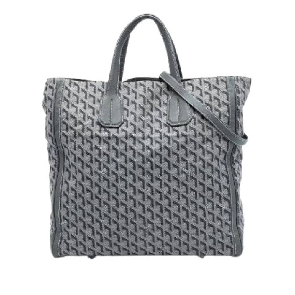 Goyard Vintage Pre-owned Voltaire Tote Bag - Vintage - Dame - Grå - ONE SIZE - Uld