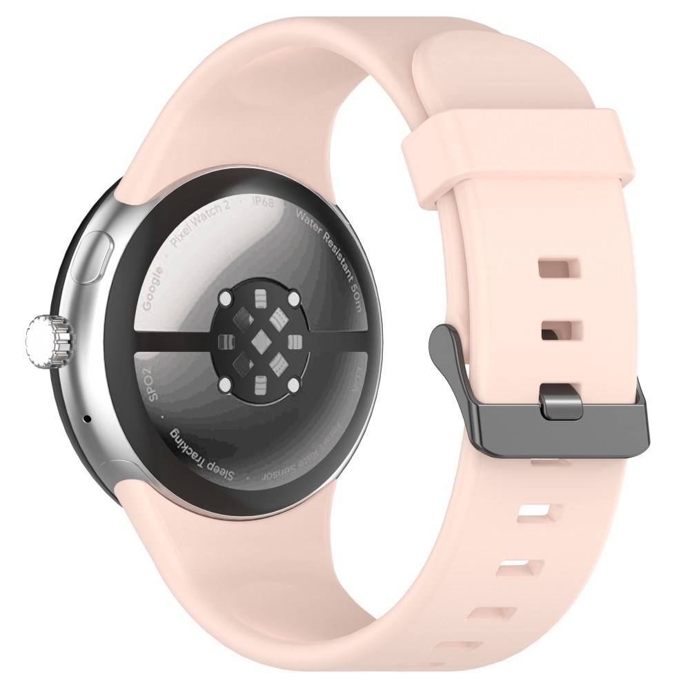 Google Pixel Watch 3 45mm - Silikon armband - Passar till handled 135-220mm - Pink