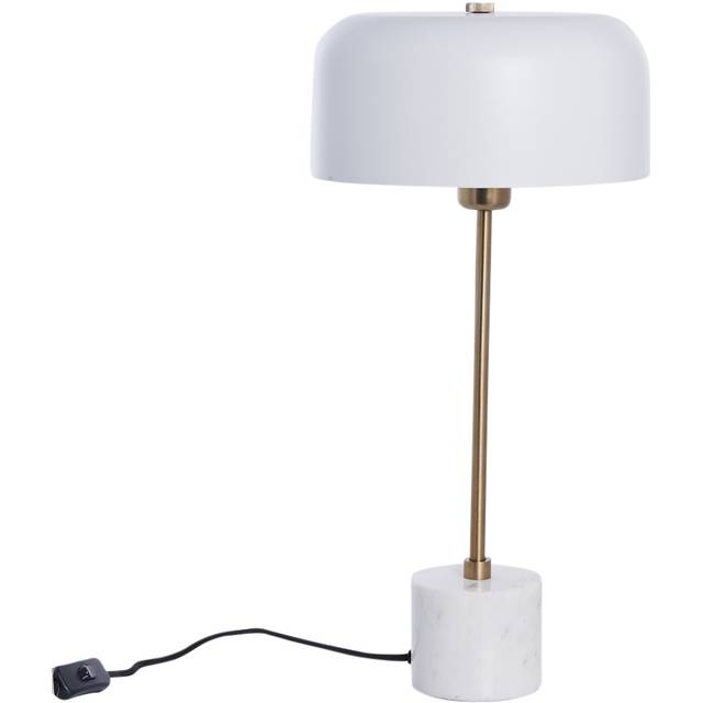LENEâ¯BJERREâ¯SOFILLIA BORDLAMPE HVID/GULD 53