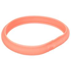 Trixie USB Flash Light Band Halsbånd 18mm x 50cm M L - Coral