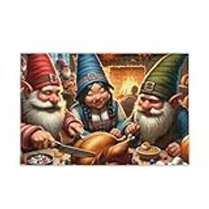 Gnomes Thanksgiving fest pussel 500 bitar pussel spel hem väggkonst för vuxna tonåringar