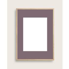 Passepartout - lilla - Størrelse 50x70 (Ydermål: 60x80 cm)