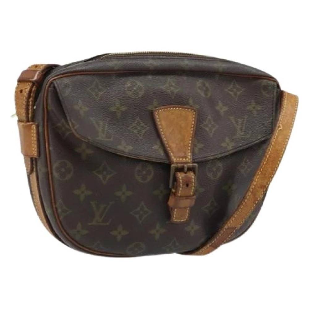 Louis Vuitton Vintage Pre-owned Jeune Fille GM Skuldertaske - Vintage - Dame - Brun - ONE SIZE - Uld