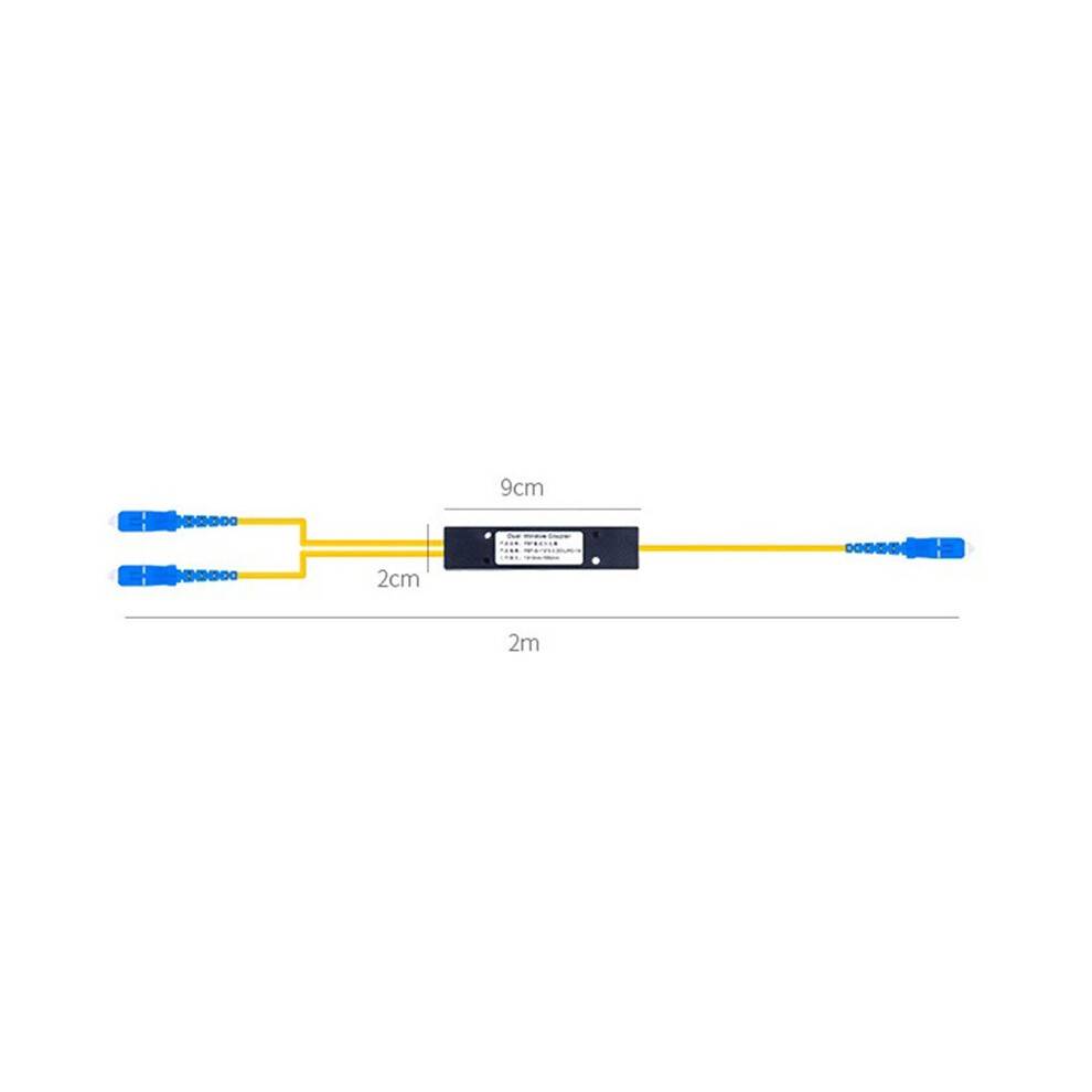 5X 1 Point 2 Taper Fiber Optic Splitter Splice Box Splitter SC Port FTTH Fiber Home Cold Connection