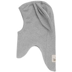 Huttelihut Balaklava - Enkel - Medium+ Grey Melange m. Öron - Huttelihut - 86/92 - Balaklava - Singel