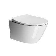 GSI Modo 52 kompakt væghængt toilet m/SwirlFlush og Extraglaze