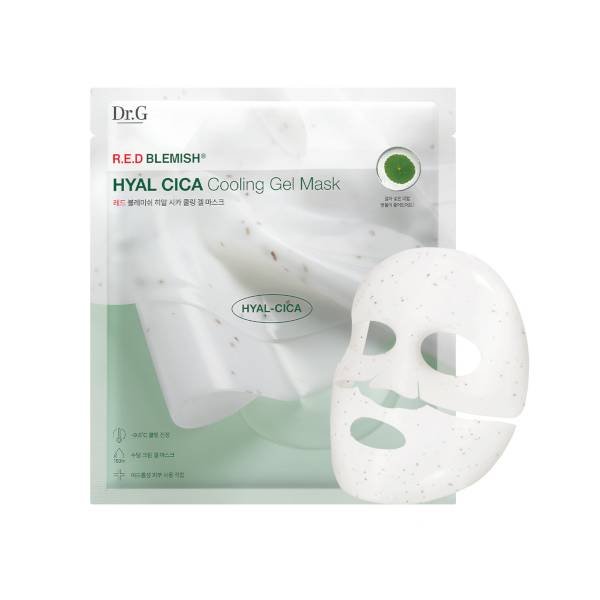 Dr.G - R.E.D Blemish Hyal Cica Cooling Gel Mask - 27g*1ea - No Color