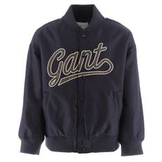 GANT Jacka - Skript Logo Varsity - Evening Blue - GANT - 15 år (170) - Sommarjacka