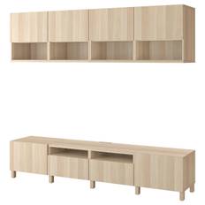 IKEA - BESTÅ tv-møbel, kombination