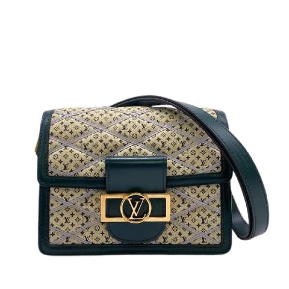 Louis Vuitton Vintage Pre-owned Vintage Skuldertaske - Vintage - Dame - Beige - ONE SIZE - Uld