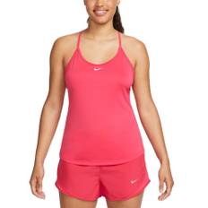 Nike Dri-FIT One Elastika Tanktop Damen fusion rot