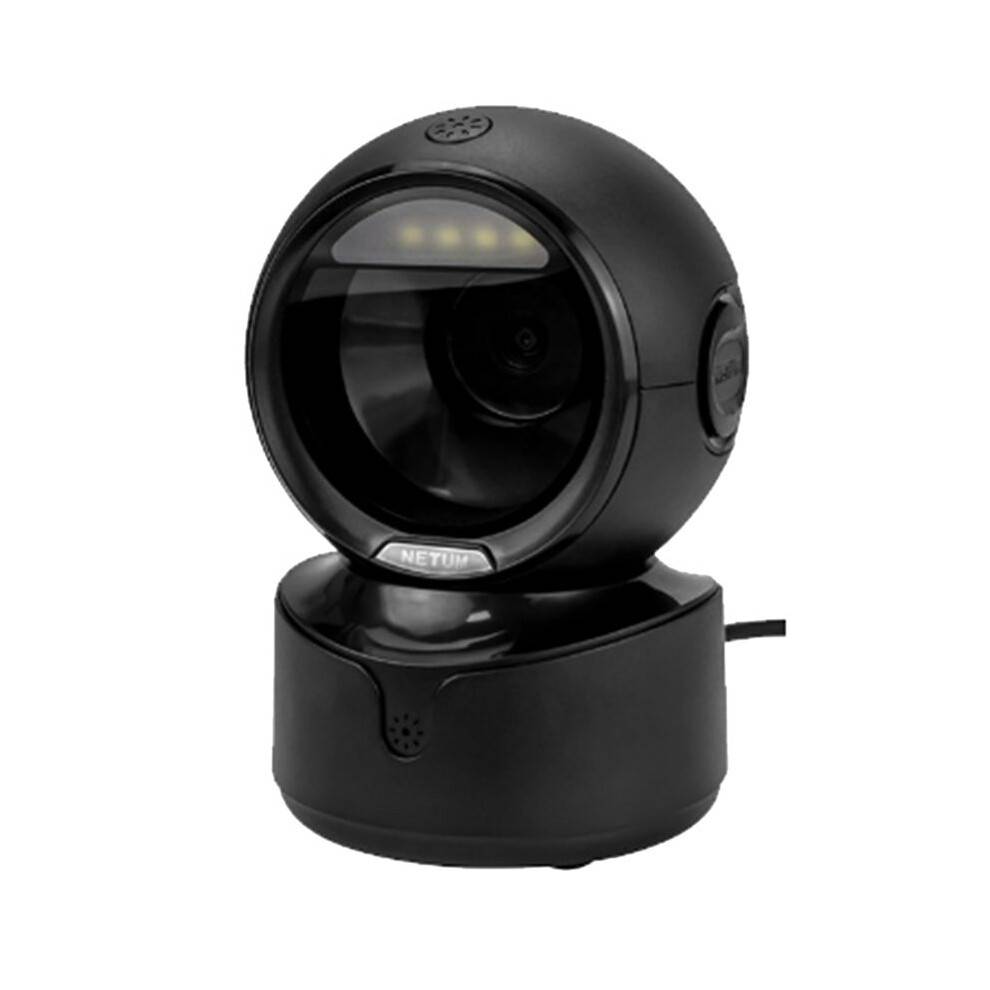 NETUM Desktop 2D QR Barcode Scanner, A5 Hands-Free Omnidirectional USB Barcode Reader 1D QR Screen Barcodes Scanning
