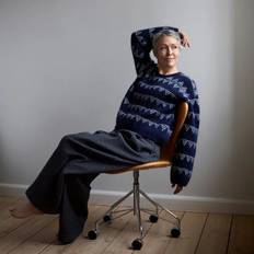 Garnpakke - Anne Ventzel, Grape and Gramma Råhvid/Blå 4