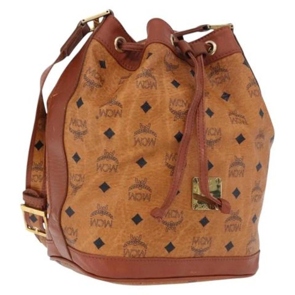 MCM Pre-owned - Pre-owned Axelväska Vintage - Dam - ONE Size - Läder
