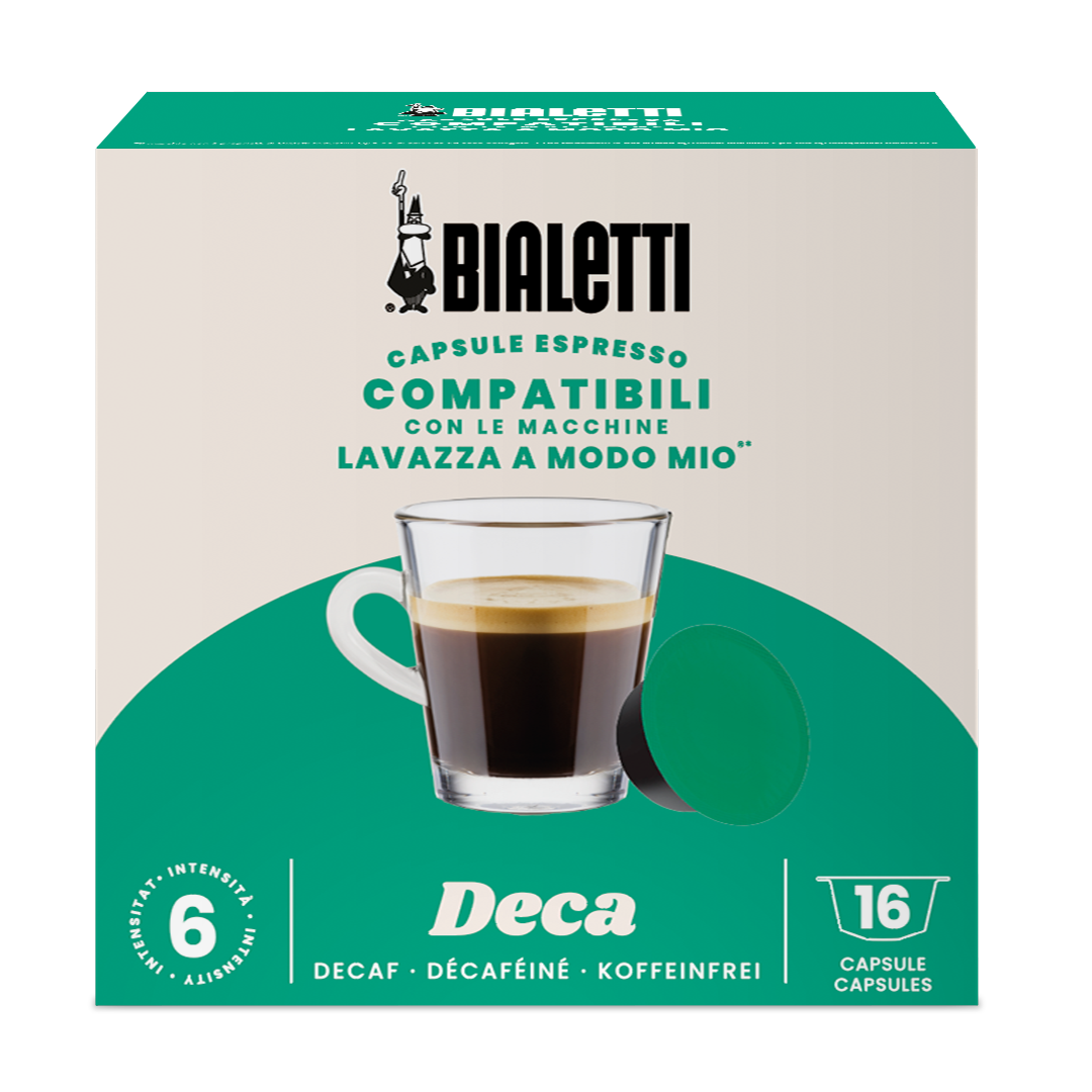 Bialetti Lavazza A Modo Mio™ Compatible Capsules - 10 Pack (6.5g x 160) / Deca (10 Pack (6.5g x 160))