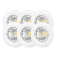 Malmbergs LED-Downlight MD-99, 5W Tune, AC-chip, 1900-3000K, IP44 6-Pack