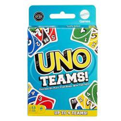 UNO Teams - Kartenspiel mit bis zu 4 Teams