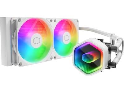 Cooler Master MasterLiquid 240 Core II ARGB Kylare (vit)
