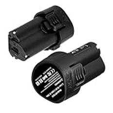 XNJTG 2X BL1013 batteri ersättning 10,8 V 3,5 Ah för Makita Li-Ion batterier BL1014 196066-7 194551-4 195332-9 194551-4 kompatibel med Makita 10,8 V TD DF-seriens verktyg