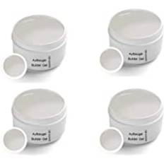 UV Thick Clear Builder Gel Premium 4x30 ml - Builder Gel Clear Nail Gel Gel Nails Clear Nail Modellage