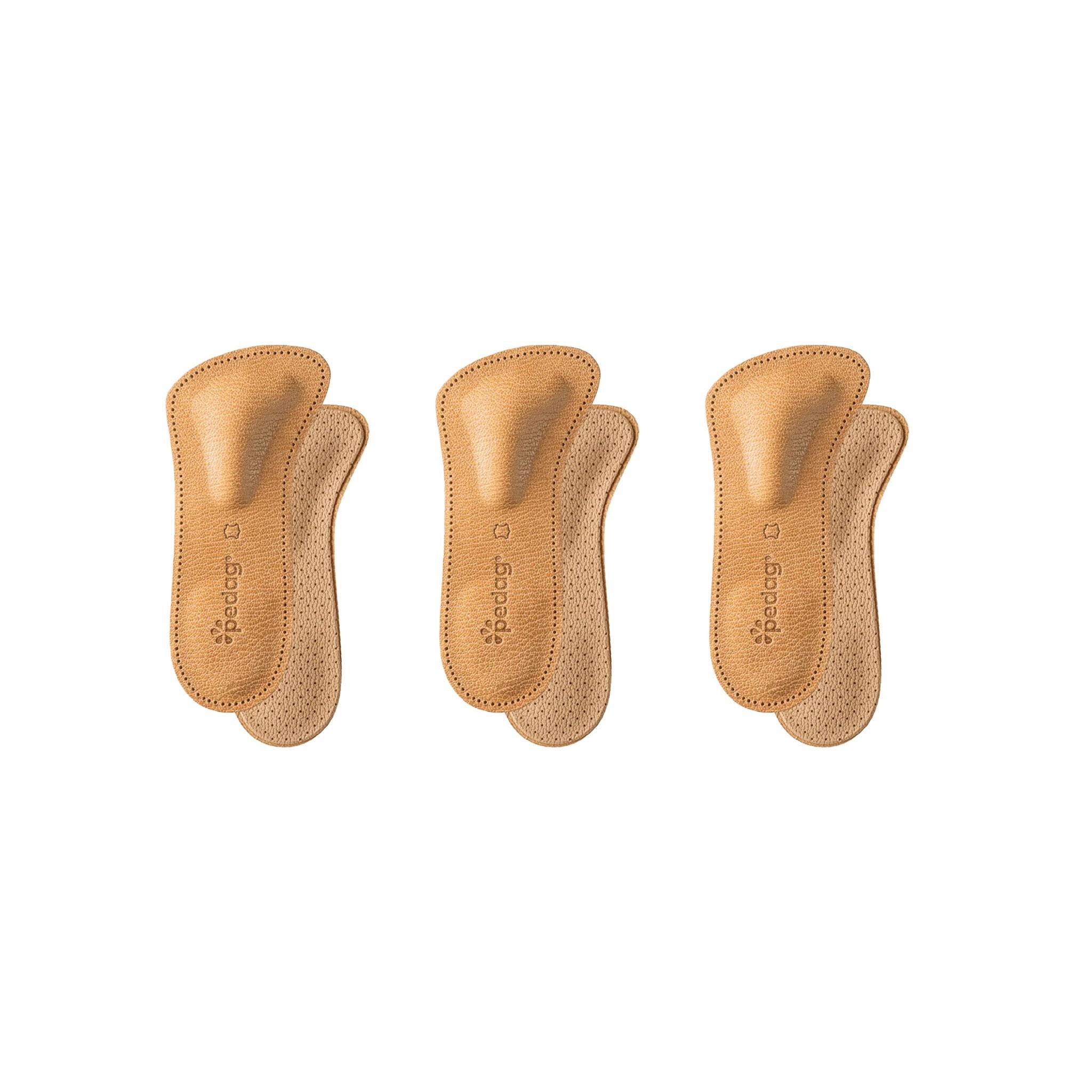 Pedag Iläggssula Comfort med pelott för nedsjunket främre fotvalv och hallux valgus 3-pack