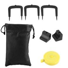 VGEBY1 Golf Putter Kit Aluminum Alloy Golf Putting Target Improved Accuracy Alignment Goal Gate Golf Trainer Set 50mm 55mm 60mm Tape Measure Color