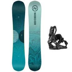 Nidecker Snowboard Set Elle 139 + Nexus Black S